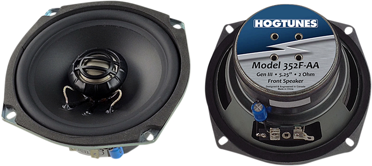 HOGTUNES Speakers - Front - 2 ohm 352F-AA
