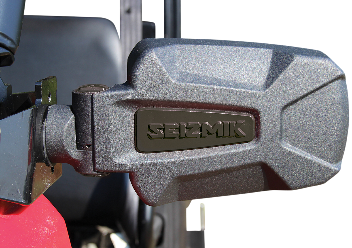 SEIZMIK Mirrors - Pursuit - Side View - Rectangle - Black - 1.75" ROPS 56-18071