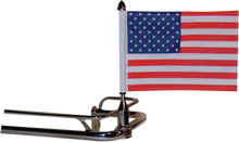 PRO PAD Fixed Flag Mount - 3/4" Round Bar - With 10" X 15" Flag RFM-FXD115