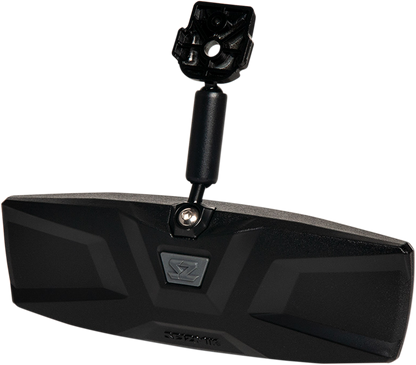 SEIZMIK Mirror - Halo R - Rear View - Rectangle - Black w/Black Bezel - 1.75" ROPS 56-18056
