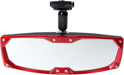 SEIZMIK Mirror - Halo R - Rear View - Rectangle - Black w/Black Bezel - 1.875"/2" ROPS 56-18057