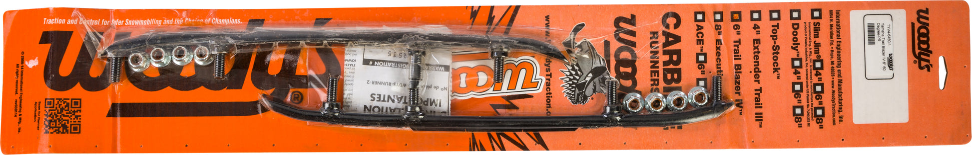 6" Carbide Runners Yam