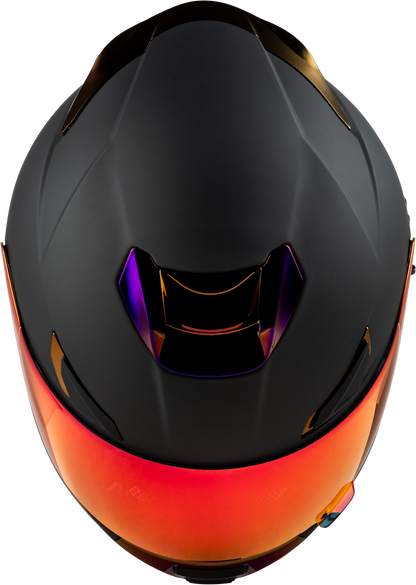 Sentinel Recon Helmet Matte Black/Purple Chrome Md
