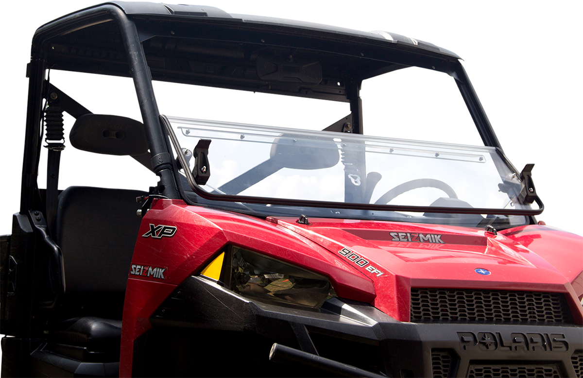 SEIZMIK Folding Windshield - Polycarbonate - Ranger 50-24001KIT