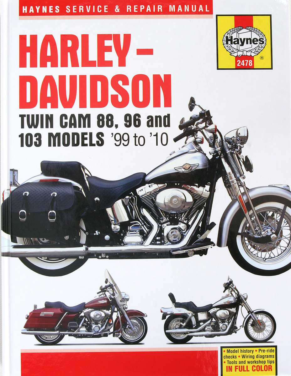 HAYNES Manual - Harley-Davidson - Twin Cam '99-'10 M2478