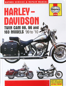 HAYNES Manual - Harley-Davidson - Twin Cam '99-'10 M2478