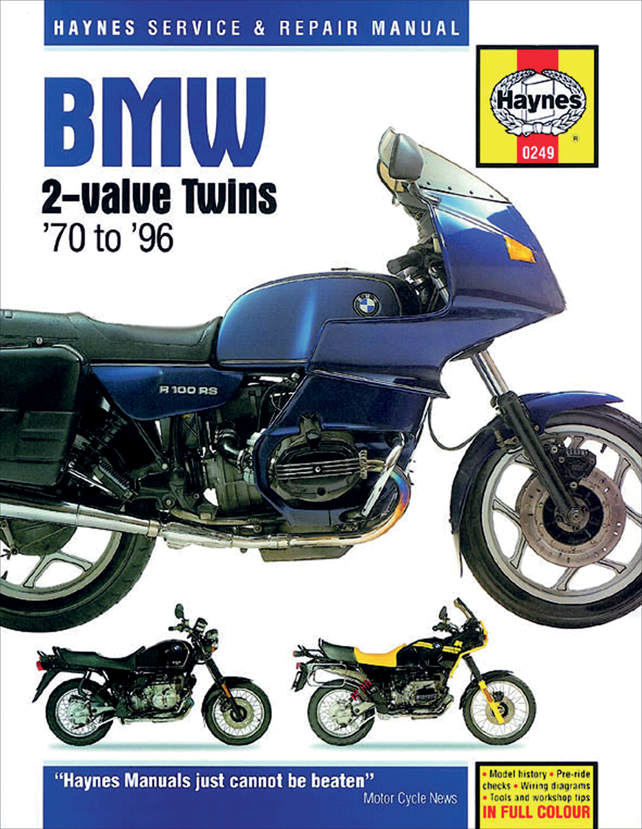 HAYNES Manual - BMW - 2-Valve Twins M249