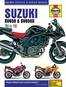 HAYNES Manual - Suzuki - SV650 / SV650S M3912