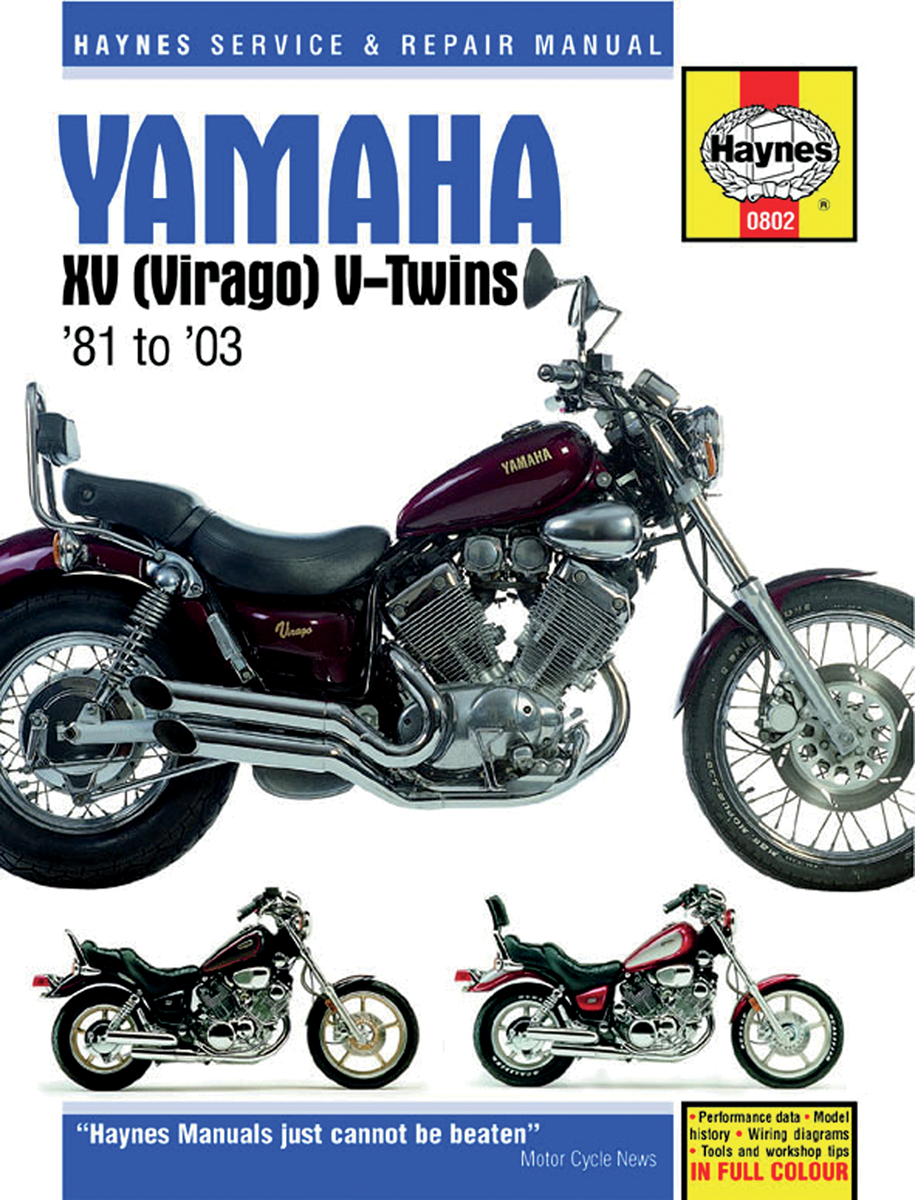 HAYNES Manual - Yamaha - XV535 Virago V-Twin M802