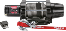 WARN VRX 45-S Winch - Dash-mounted Rocker Switch - Synthetic Rope - 50' 101040