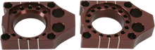 PRO CIRCUIT Axle Blocks - Brown - Kawasaki/Suzuki KAB03