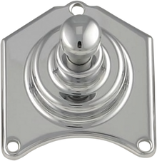 CUSTOM CYCLE ENGINEERING End Cover - Solenoid /Starter Button - Harley Davidson SHS9904-1
