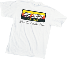 PRO CIRCUIT Original Logo T-Shirt - White - Medium PC0118-0120
