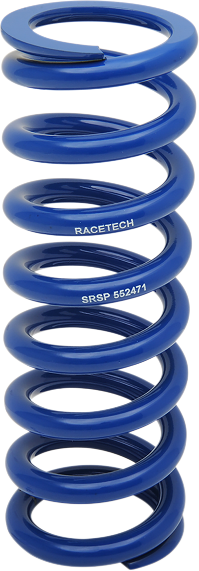 RACE TECH Shock Spring - Rear - Blue - Sport Series - Spring Rate 397.59 lb/in SRSP 552471