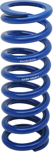 RACE TECH Shock Spring - Rear - Blue - Sport Series - Spring Rate 397.59 lb/in SRSP 552471