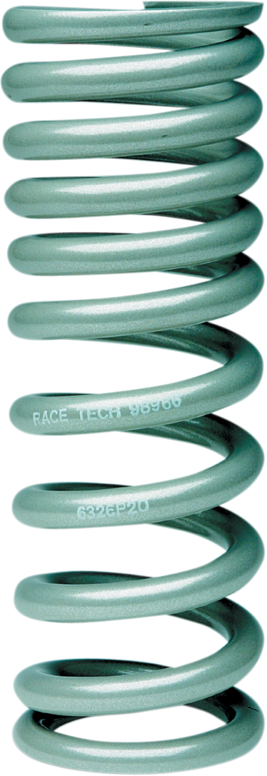 RACE TECH Progressively Wound Shock Spring - Gray - P20 - Spring Rate 454 lb/in SRSP 6326P20