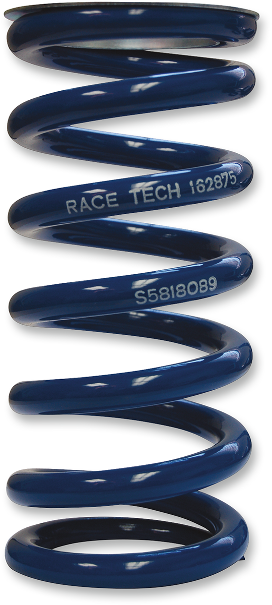 RACE TECH Shock Spring - Rear - Blue - Sport Series - Spring Rate 649.58 lb/in SRSP 5818116