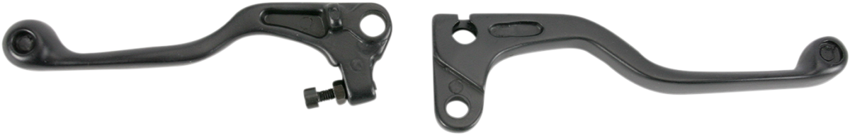 PARTS UNLIMITED Shorty Power Lever Set - Black 53175-KS6-670SH