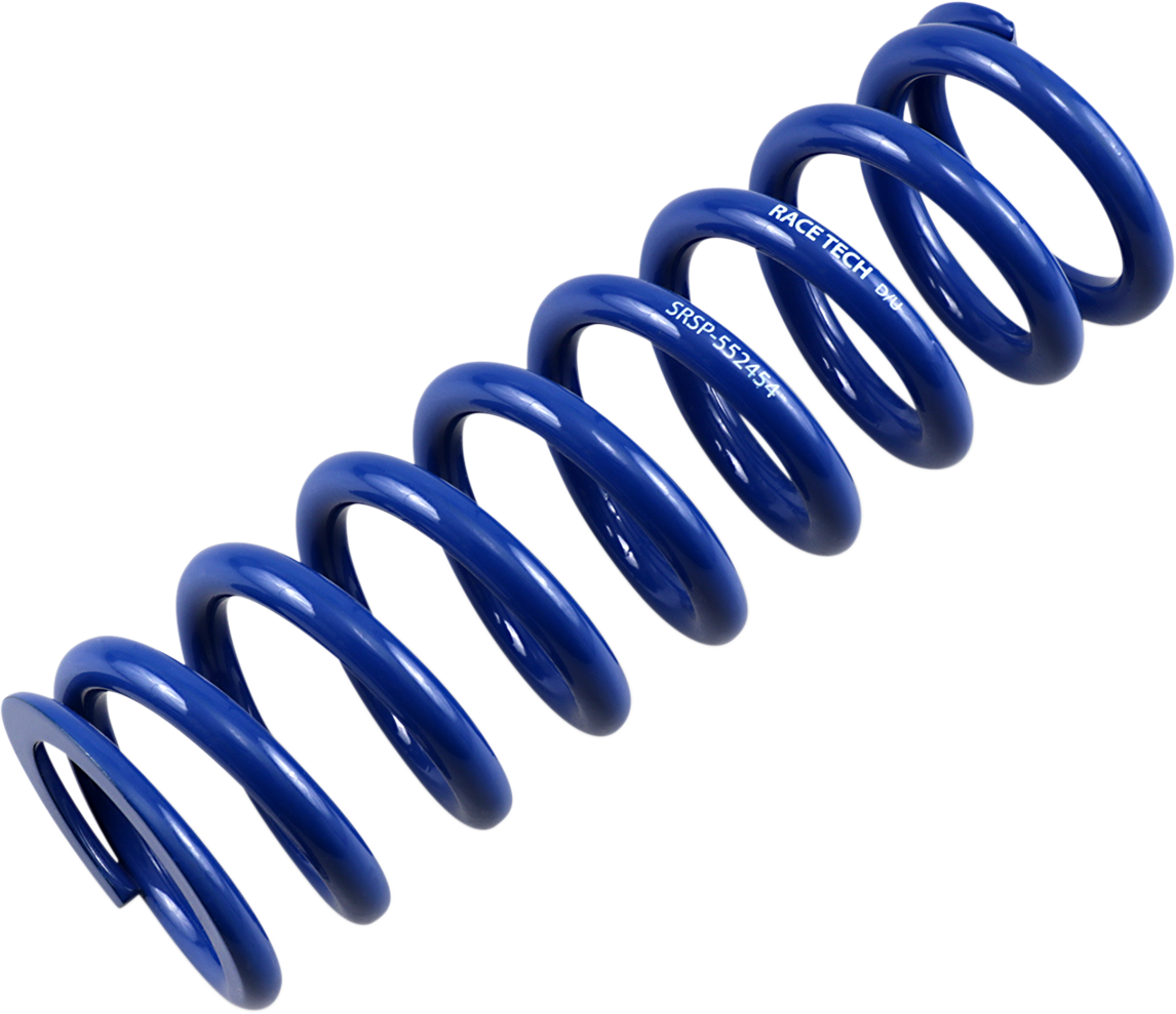 RACE TECH Shock Spring - Front/Rear - Blue - Sport Series - Spring Rate 300 lb/in SRSP 552454