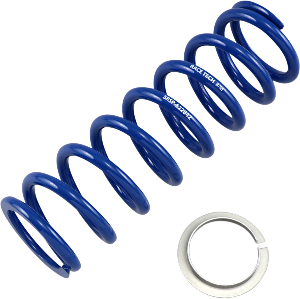 RACE TECH Shock Spring - Front/Rear - Blue - Sport Series - Spring Rate 235 lb/in SRSP 622842