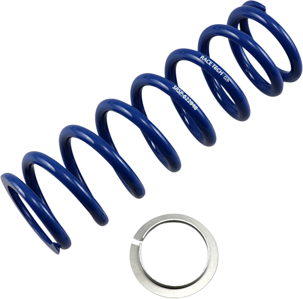 RACE TECH Shock Spring - Front/Rear - Blue - Sport Series - Spring Rate 269 lb/in SRSP 622848