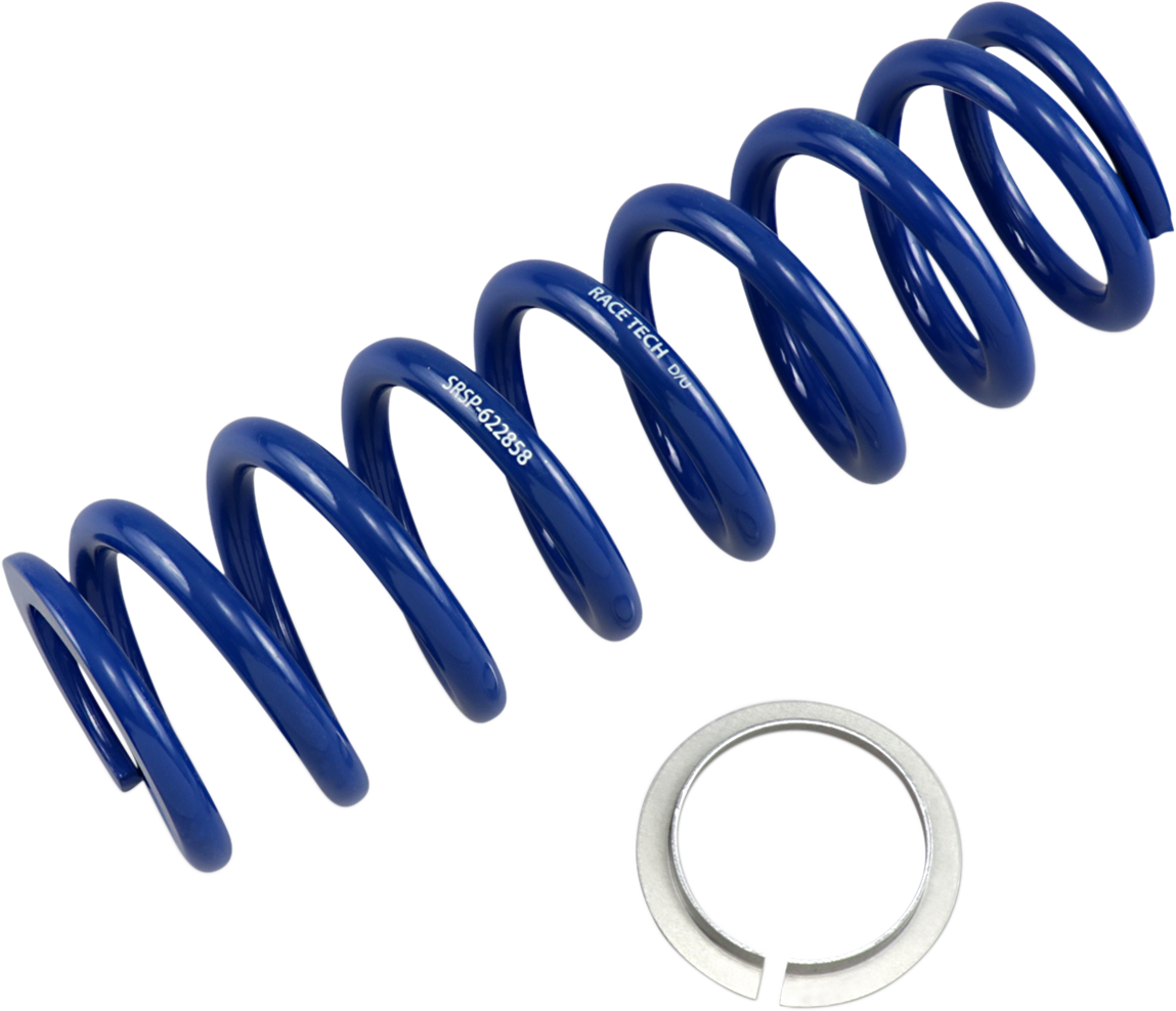 RACE TECH Shock Spring - Front/Rear - Blue - Sport Series - Spring Rate 324 lb/in SRSP 622858