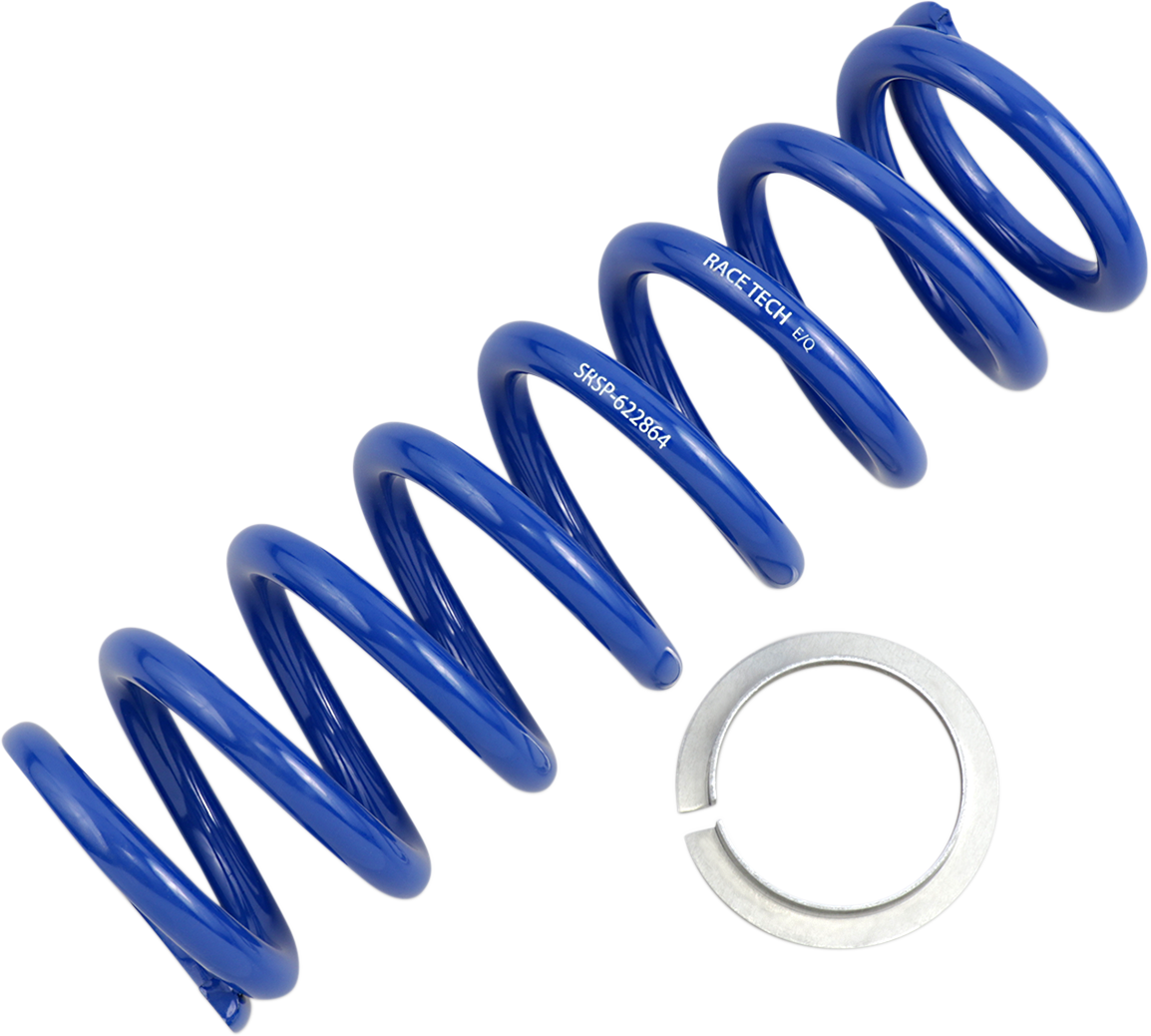 RACE TECH Shock Spring - Front - Blue - Sport Series - Spring Rate 358 lb/in SRSP 622864
