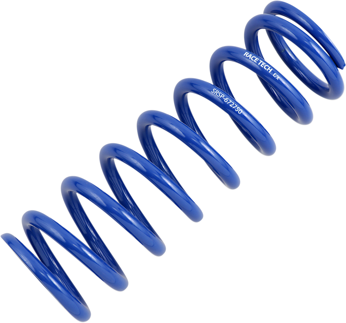 RACE TECH Shock Spring - Front - Blue - Sport Series - Spring Rate 269 lb/in SRSP 672748