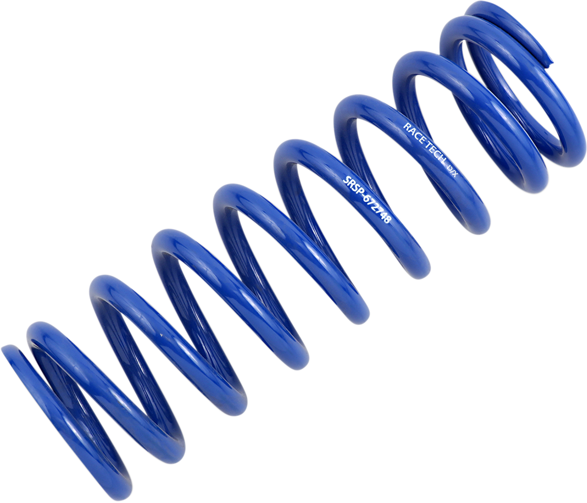 RACE TECH Shock Spring - Front - Blue - Sport Series - Spring Rate 280 lb/in SRSP 672750