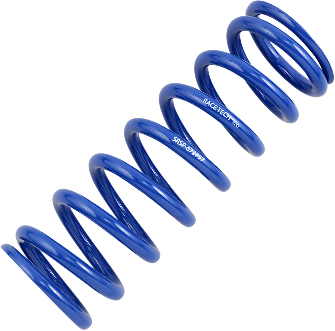 RACE TECH Shock Spring - Rear - Blue - Sport Series - Spring Rate 319.19 lb/in SRSP 672757