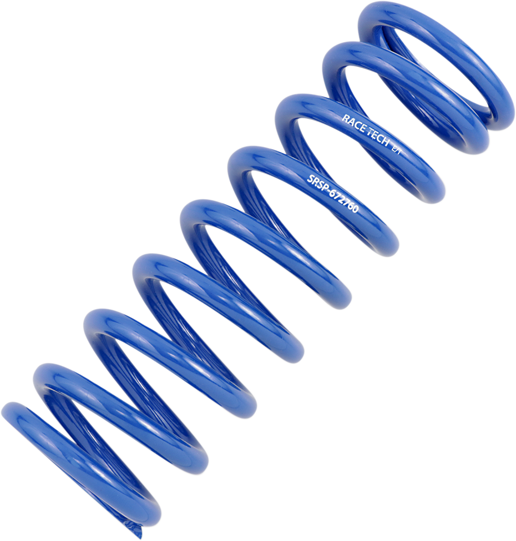 RACE TECH Shock Spring - Front - Blue - Sport Series - Spring Rate 336 lb/in SRSP 672760