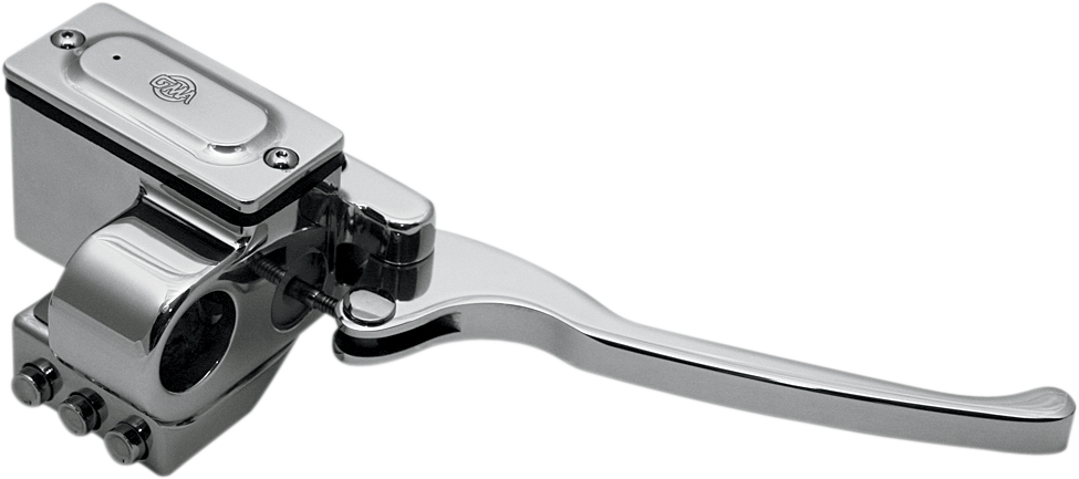 GMA ENGINEERING BY BDL Brake Master Cylinder Assembly - 5/8" - Switch - Chrome GMA-HB-5-C