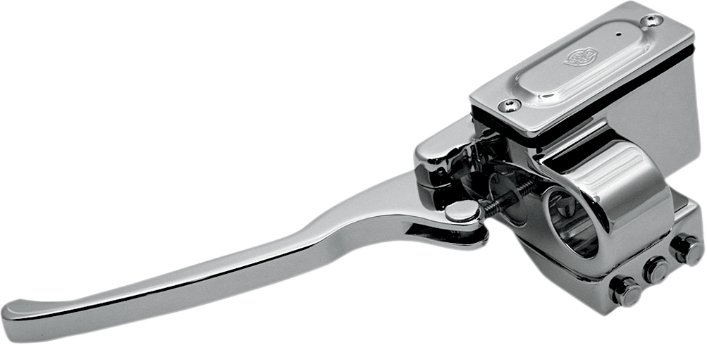 GMA ENGINEERING BY BDL Clutch Master Cylinder Assembly - 9/16" - Switch - Chrome GMA-HC-5-C