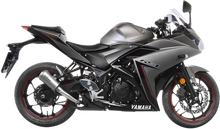 LEOVINCE LV-10 Slip-On Muffler - YZF-R3 - Stainless Steel 15212U