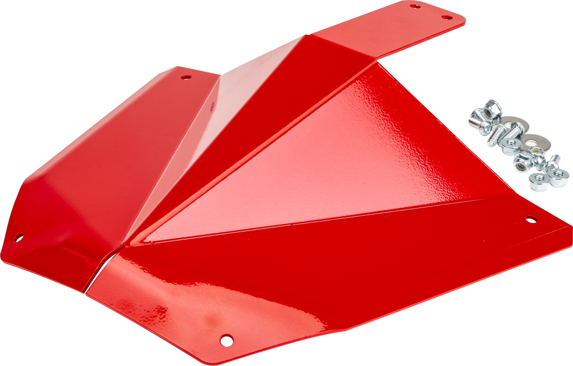 Skid Plate Red For Gen5 Front Bumper S/M