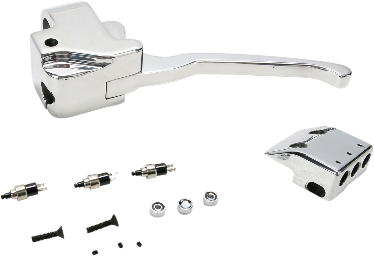 GMA ENGINEERING BY BDL Mechanical Clutch Lever Assembly - Switch - Polished GMA-MC-5-P
