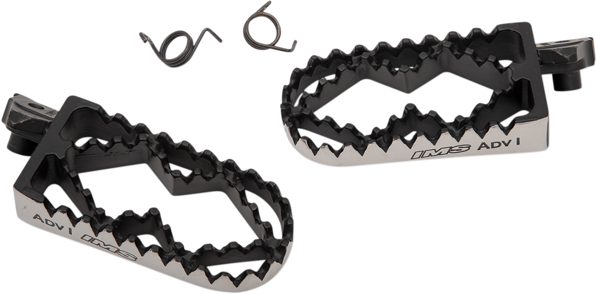 IMS PRODUCTS INC. Adventure I Foot Pegs - Black 252602-1