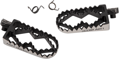 IMS PRODUCTS INC. Adventure I Foot Pegs - Black 252602-1