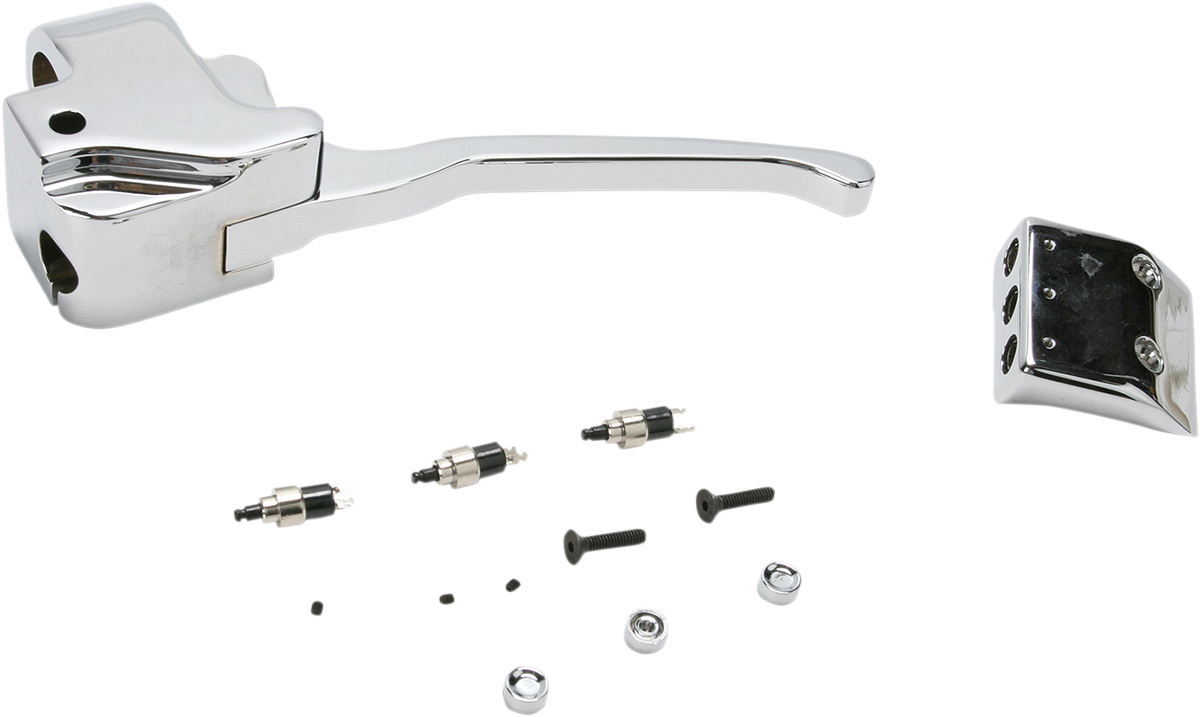 GMA ENGINEERING BY BDL Mechanical Clutch Lever Assembly - Switch - Chrome GMA-MC-5-C