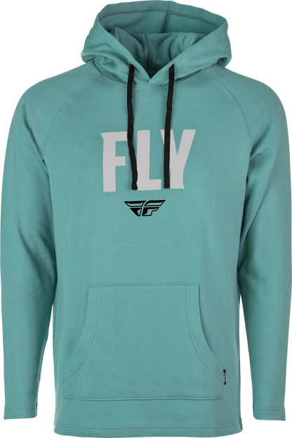Fly Weekender Pullover Hoodie Sea Green/Grey Sm