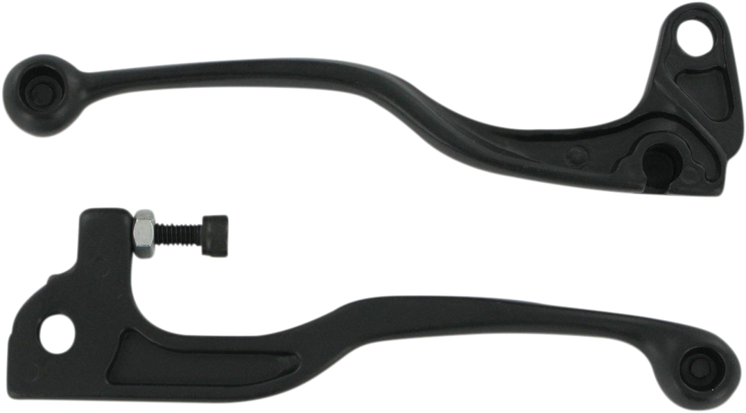 PARTS UNLIMITED Shorty Power Lever Set - Black 3SP-83922-00-SH