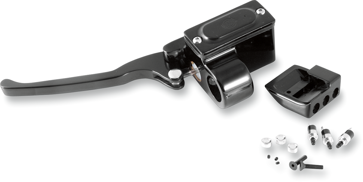 GMA ENGINEERING BY BDL Clutch Master Cylinder Assembly - 9/16" - Switch - Black GMA-HC-5-B
