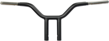 WILD 1 1-1/4" Chubby® Handlebar - Street Fighter - 10" - Black WO556B