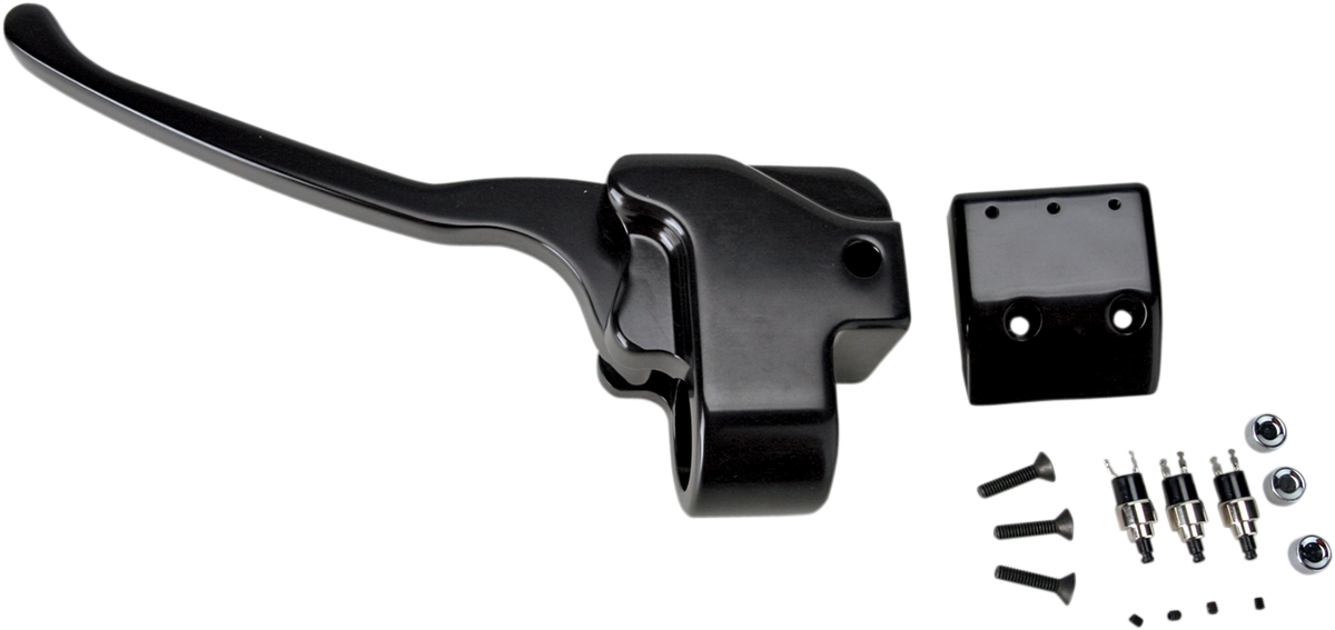 GMA ENGINEERING BY BDL Mechanical Clutch Lever Assembly - Switch - Black GMA-MC-5-B