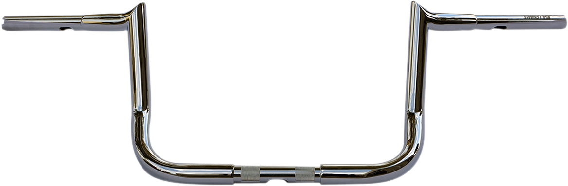 WILD 1 1-1/4" Chubby® Bagger Handlebar - Hooked - 10" - Chrome WO590