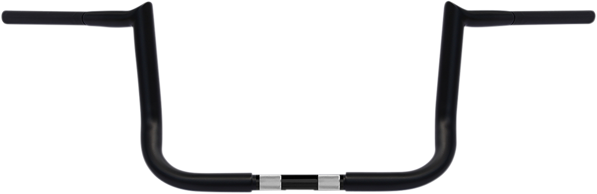 WILD 1 1-1/4" Chubby® Bagger Handlebar - Hooked - 10" - Black WO590B