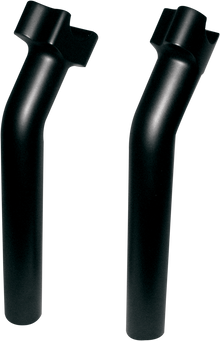 WILD 1 Chubby® Billet Risers - Pullback - 9-1/2" - Black WO530B