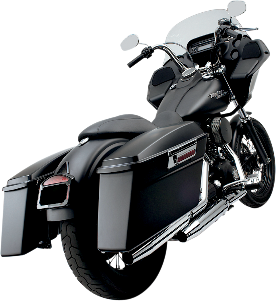 CYCLE VISIONS Bagger Tail - Black - FXD '06-'17 CV7400B