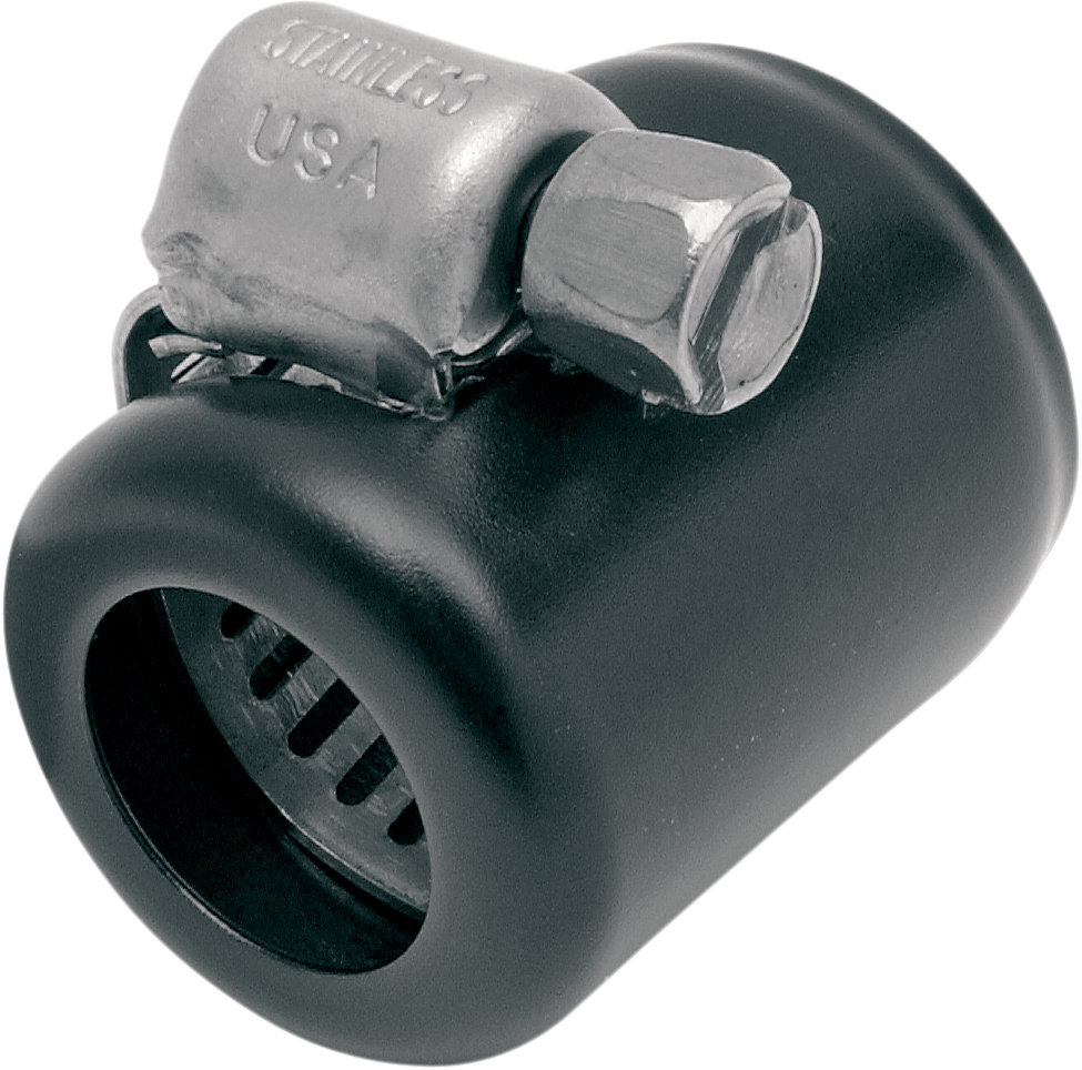 NAMZ Oil Line Hose Clamps - Black - 3/8" - 6-Pack NHC-B206