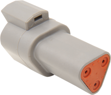 NAMZ Deutsch Receptacle - 3 Pin - Gray DR-3G
